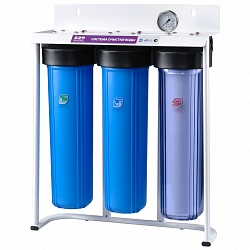 Магистральная система очистки воды RAIFIL PU 908B3-BK1-S-G